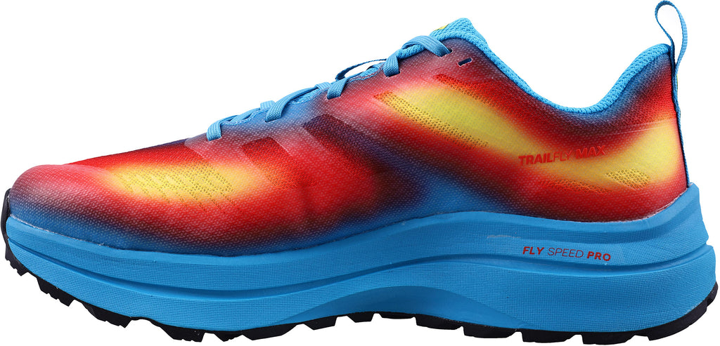 Inov8 Men's TrailFly Max Wide Fit Trail Running Shoes - Blue