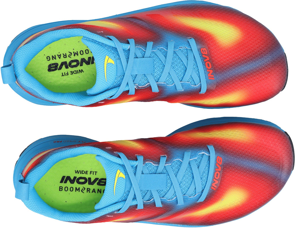Inov8 Men's TrailFly Max Wide Fit Trail Running Shoes - Blue