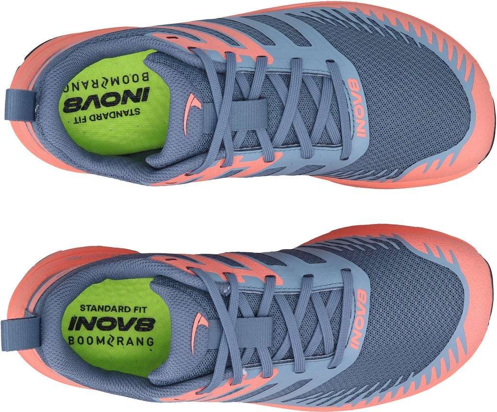 Inov8 Women's TrailFly Max Wide Fit Trail Running Shoes - Blue