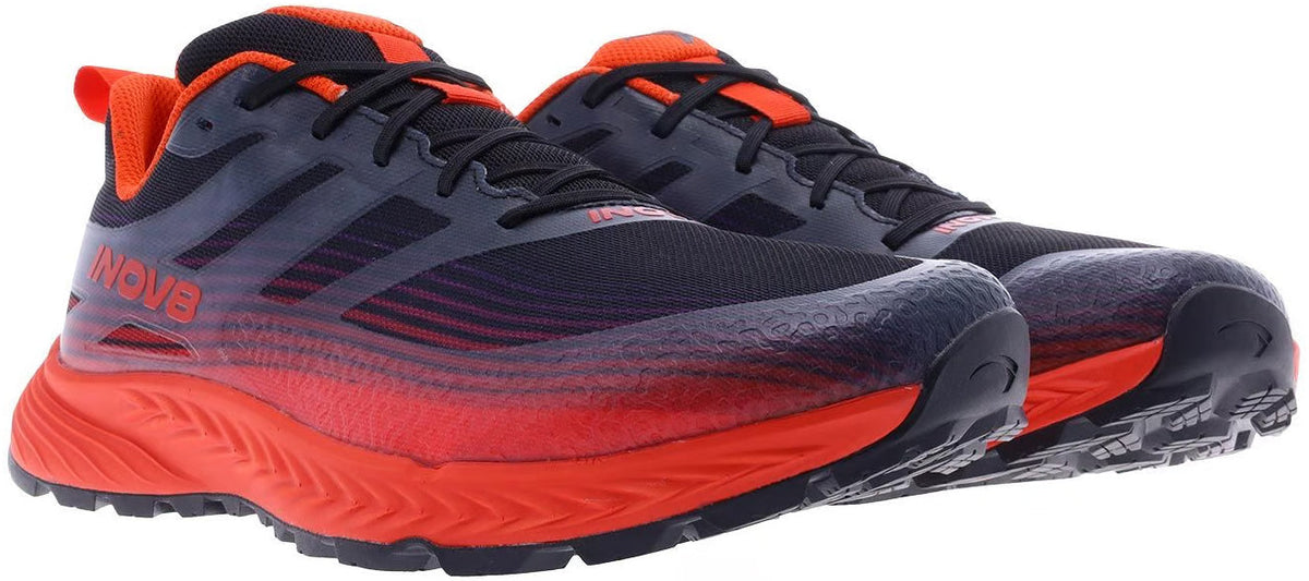 Inov8 Men's TrailFly Speed Wide Fit Trail Running Shoes - Black