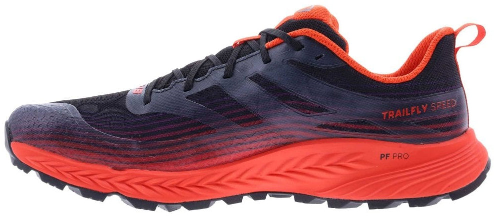 Inov8 Men's TrailFly Speed Wide Fit Trail Running Shoes - Black