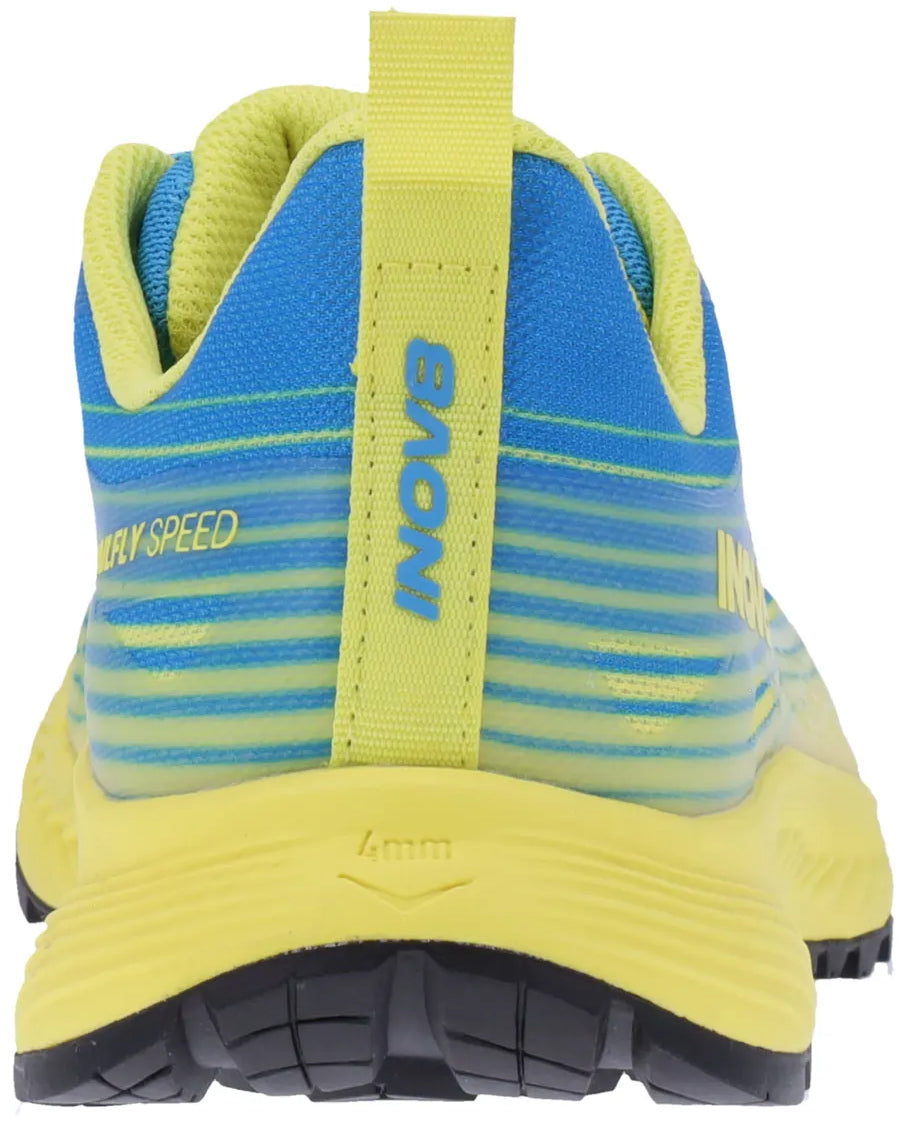 Inov8 Men's TrailFly Speed Wide Fit Trail Running Shoes - Blue