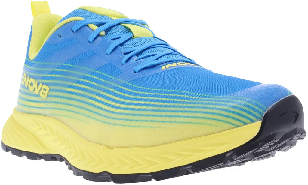 Inov8 Men's TrailFly Speed Wide Fit Trail Running Shoes - Blue