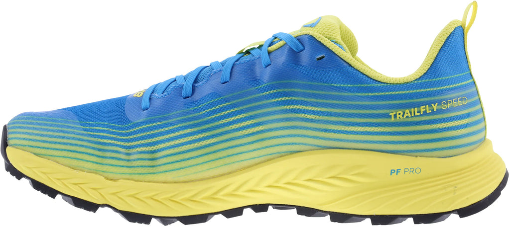 Inov8 Men's TrailFly Speed Wide Fit Trail Running Shoes - Blue