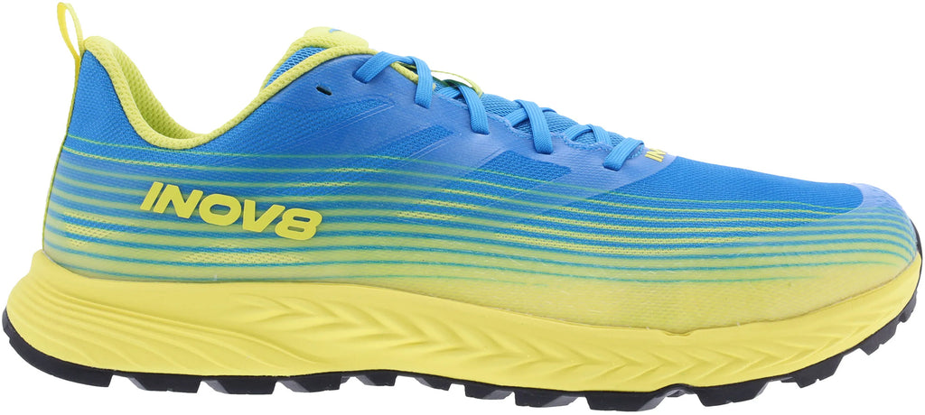 Inov8 Men's TrailFly Speed Wide Fit Trail Running Shoes - Blue