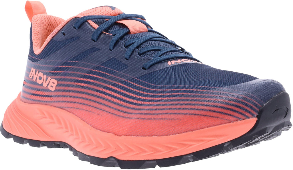 Inov8 Women's TrailFly Speed Wide Fit Trail Running Shoes - Blue
