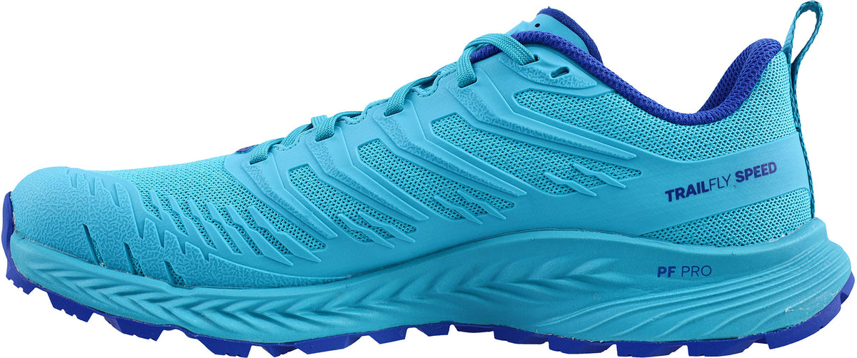 Inov8 Women's TrailFly Speed V2 Wide Fit Trail Running Shoes - Blue