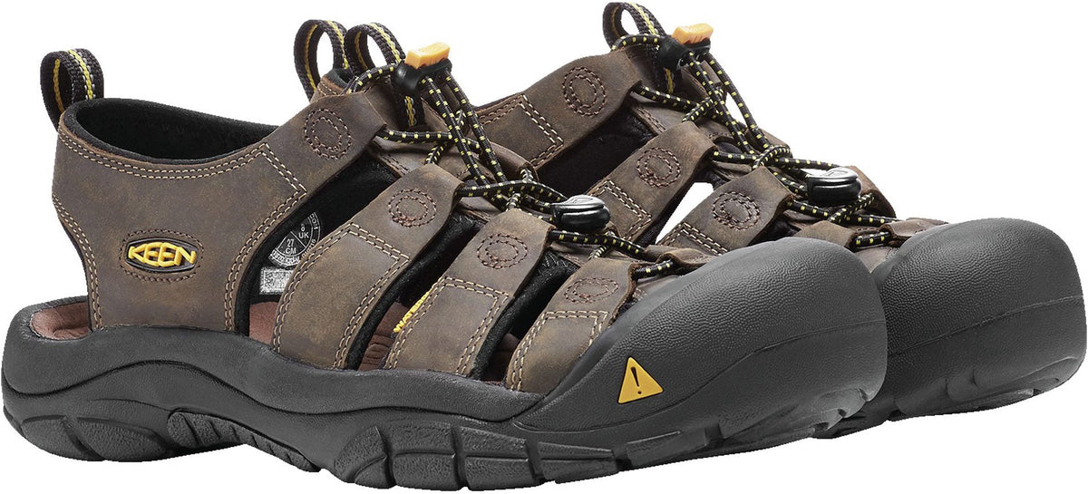 Keen Men's Newport Leather Walking Sandals - Brown