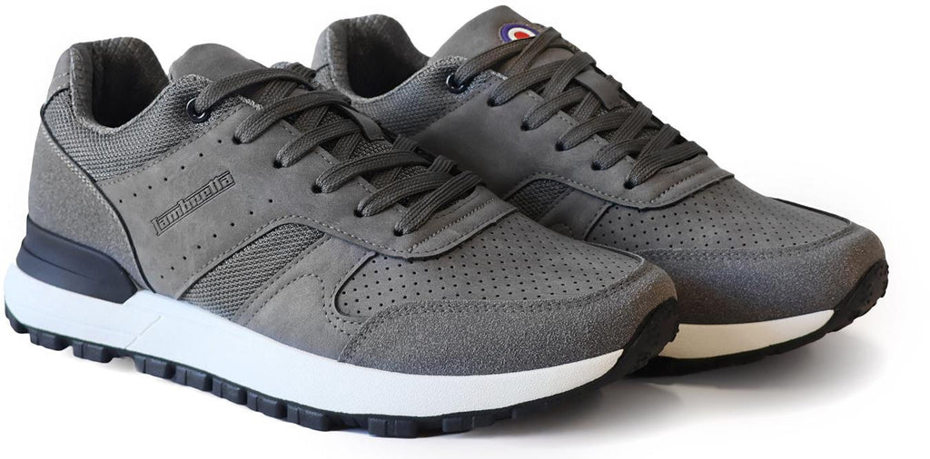 Lambretta Men's Echo 2 Trainers - Grey