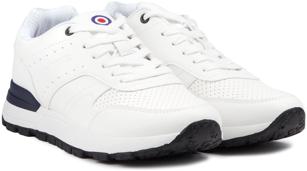 Lambretta Men's Echo 2 Trainers - White