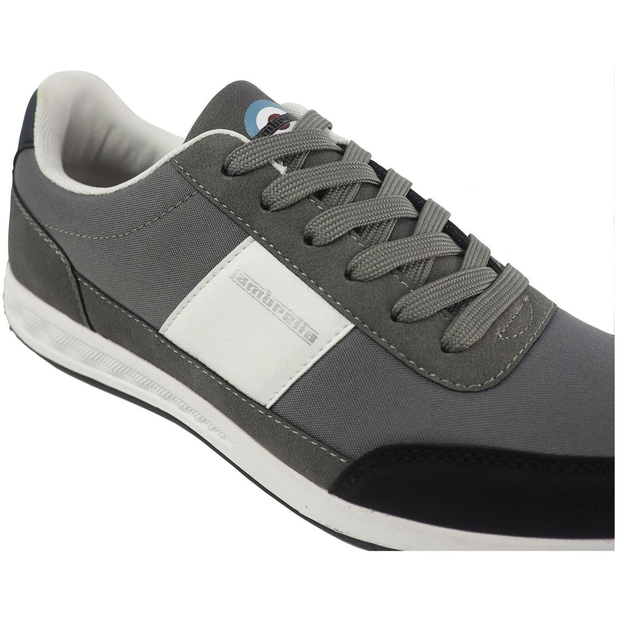 Lambretta Men's Piston Trainers - Grey