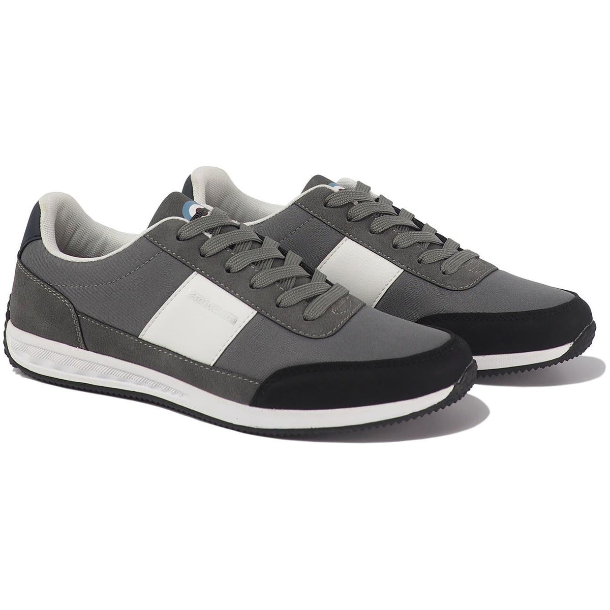 Lambretta Men's Piston Trainers - Grey