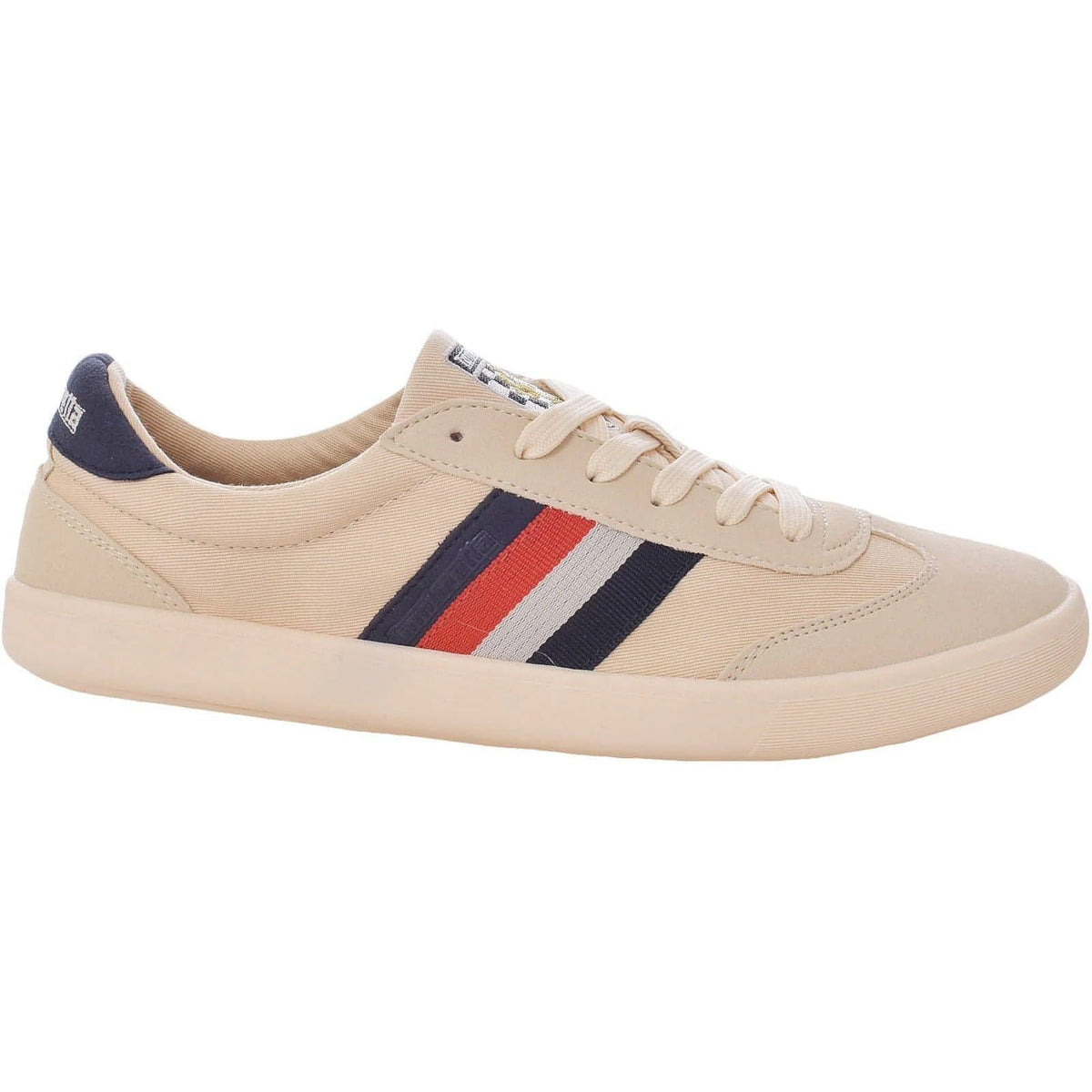 Lambretta Men's Vulkan Trainers - Cream