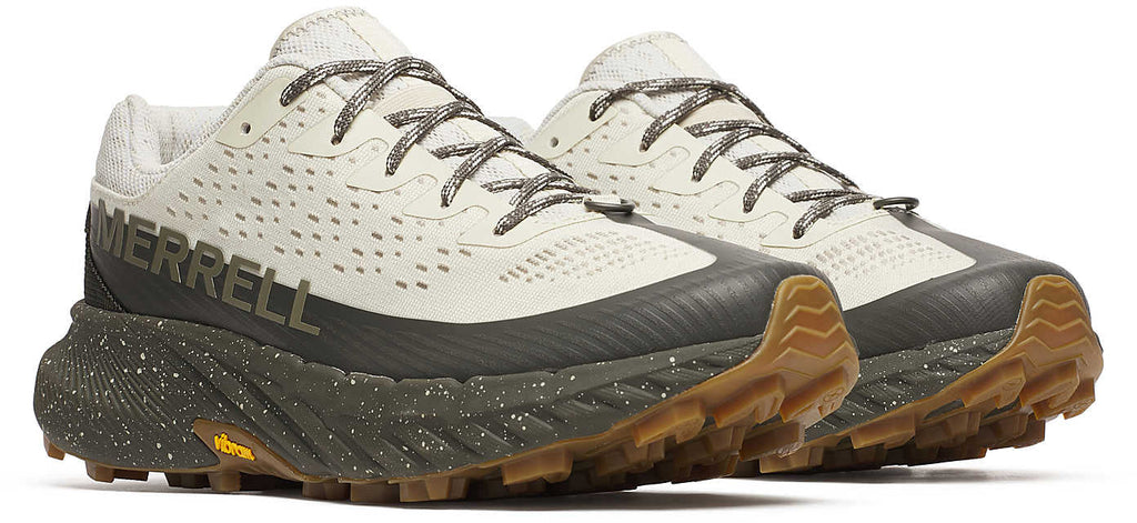Merrell Men's Agility Peak 5 Trail Running Shoes - Cream