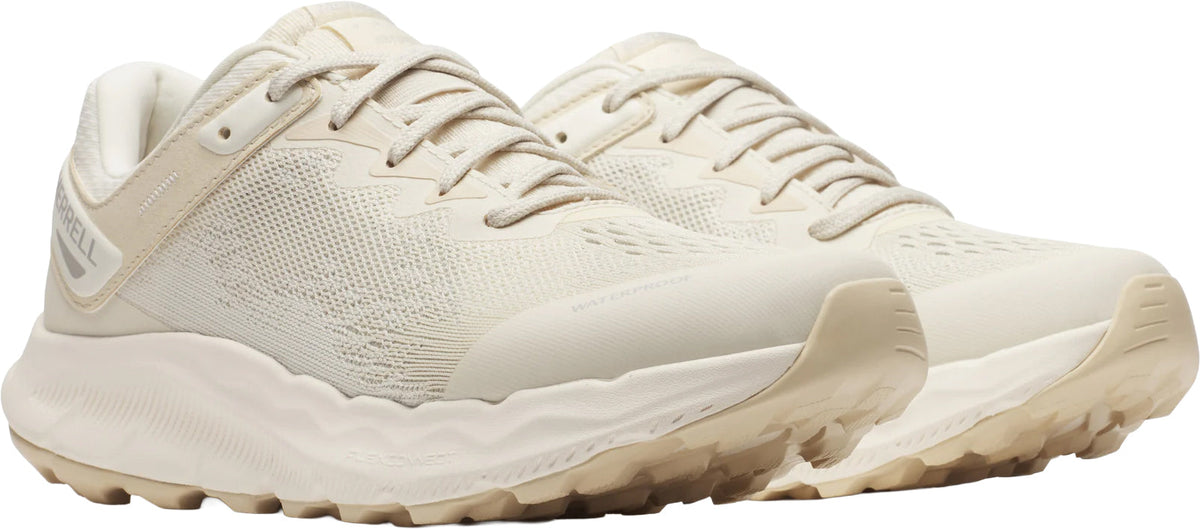 Merrell Women's Antora 4 Waterproof Trail Running Shoes - Cream