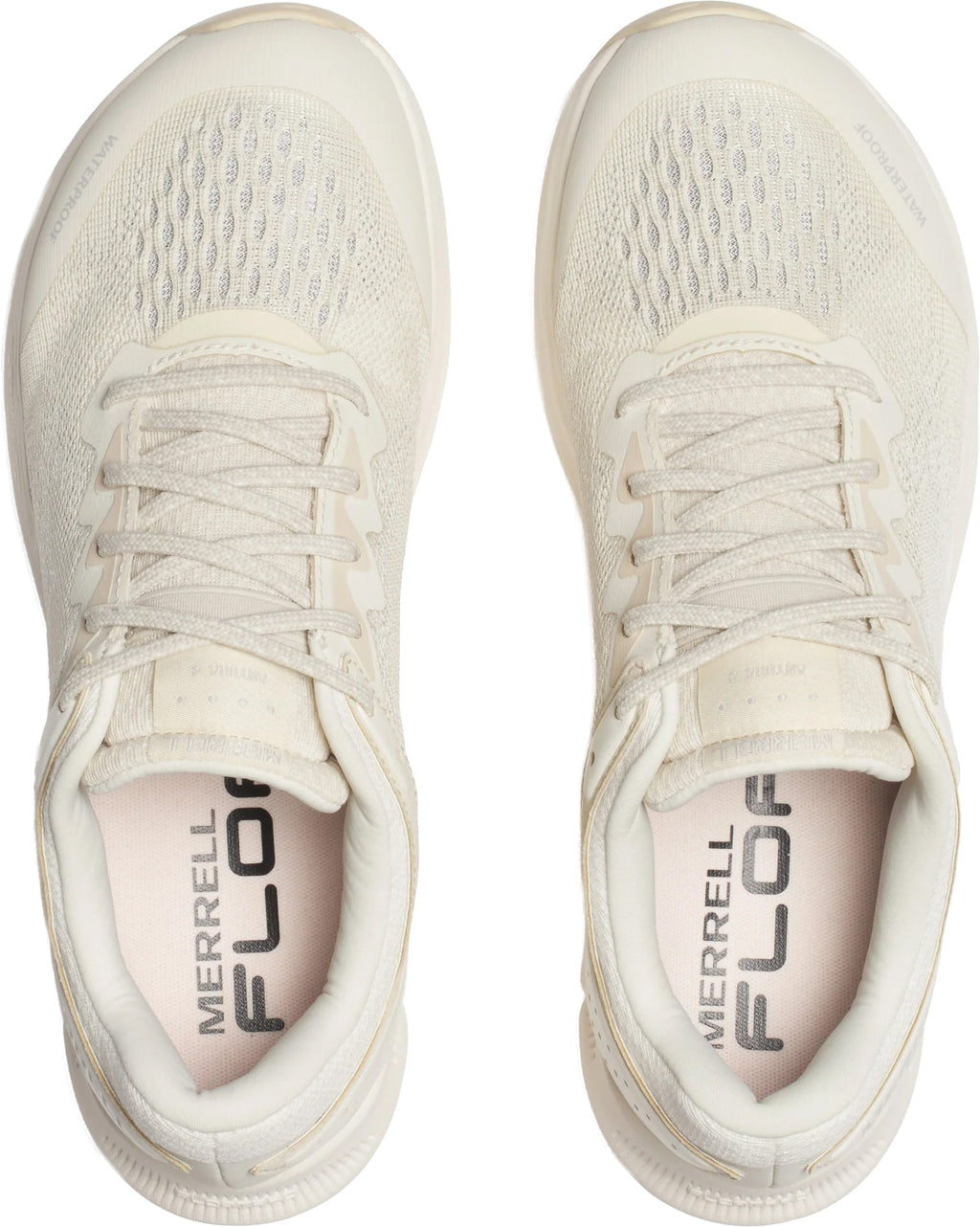 Merrell Women's Antora 4 Waterproof Trail Running Shoes - Cream