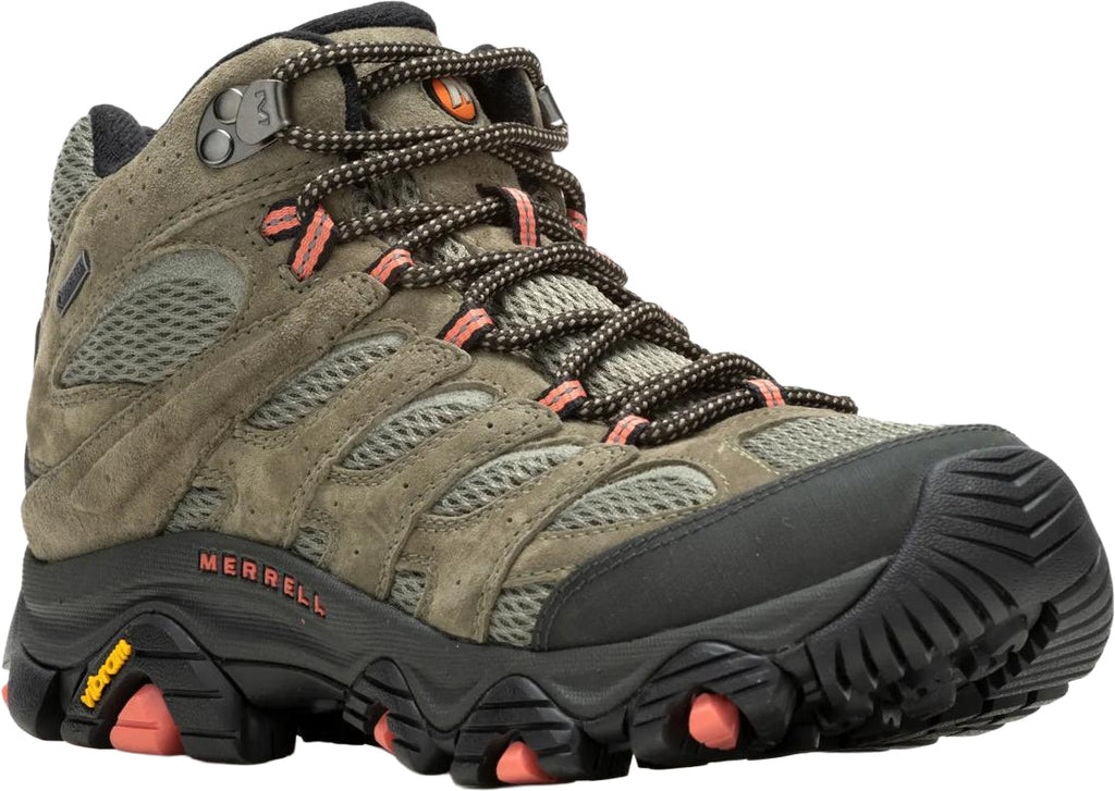 Merrell Women's Moab 3 Mid GORE-TEX Walking Boots - Green