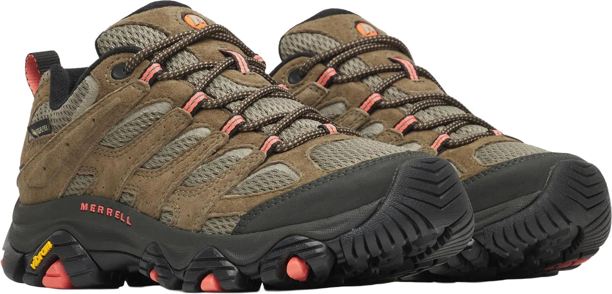 Merrell Women's Moab 3 Wide Fit GORE-TEX Walking Shoes - Green