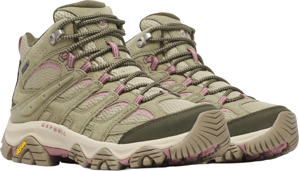 Merrell Women's Moab 3 Mid GORE-TEX Walking Boots - Green