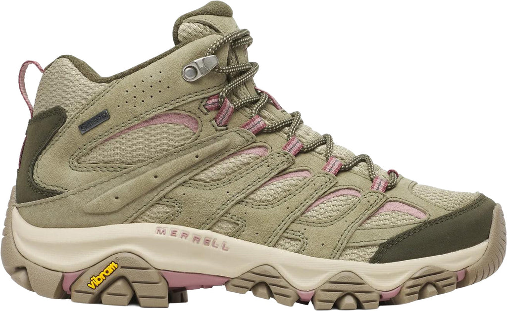 Merrell Women's Moab 3 Mid GORE-TEX Walking Boots - Green