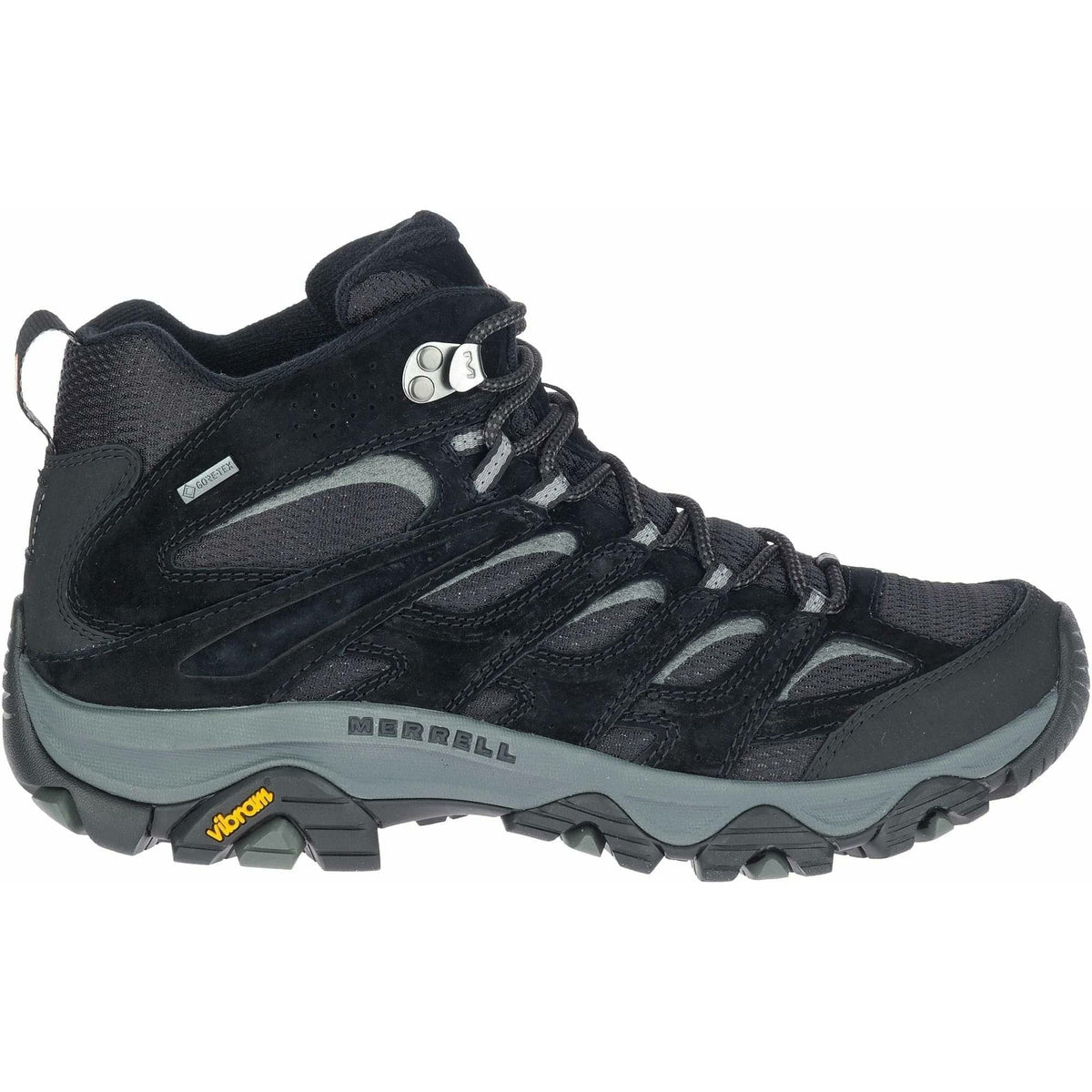 Merrell Men's Moab 3 Mid GORE-TEX Walking Boots - Black