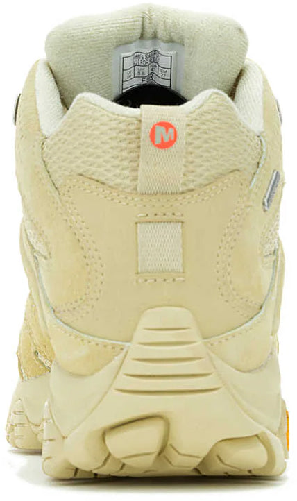 Merrell Men's Moab 3 Mid Waterproof Walking Boots - Cream