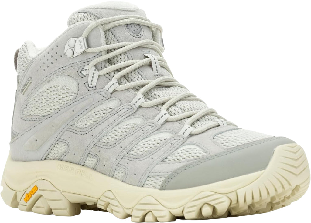 Merrell Women's Moab 3 Mid Waterproof Walking Boots - Grey