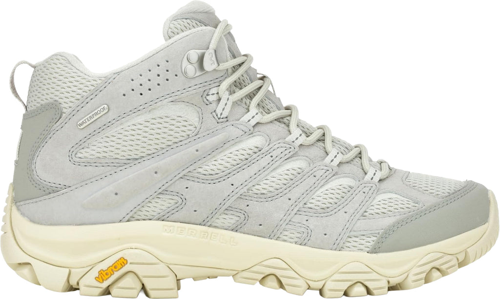 Merrell Women's Moab 3 Mid Waterproof Walking Boots - Grey