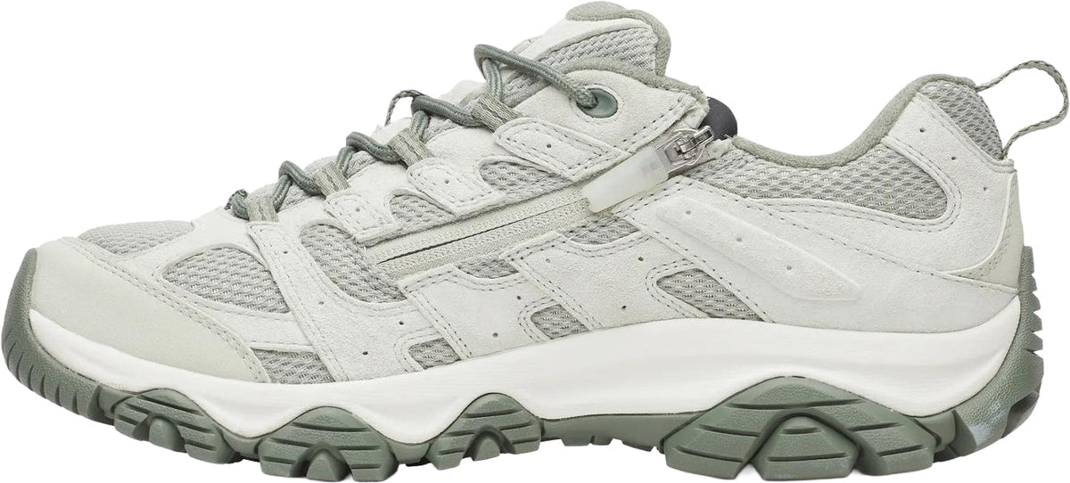 Merrell Men's Moab 3 Ready Zip Walking Shoes - Grey