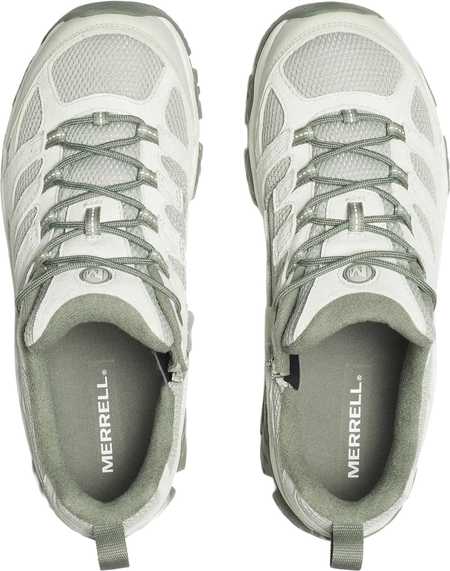 Merrell Men's Moab 3 Ready Zip Walking Shoes - Grey