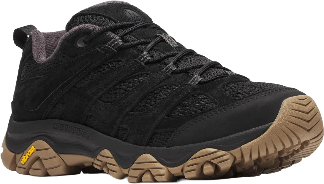 Merrell Men's Moab 3 Ready Zip Walking Shoes - Black