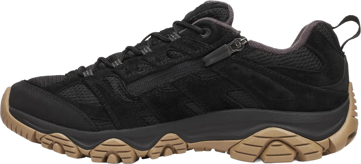 Merrell Men's Moab 3 Ready Zip Walking Shoes - Black