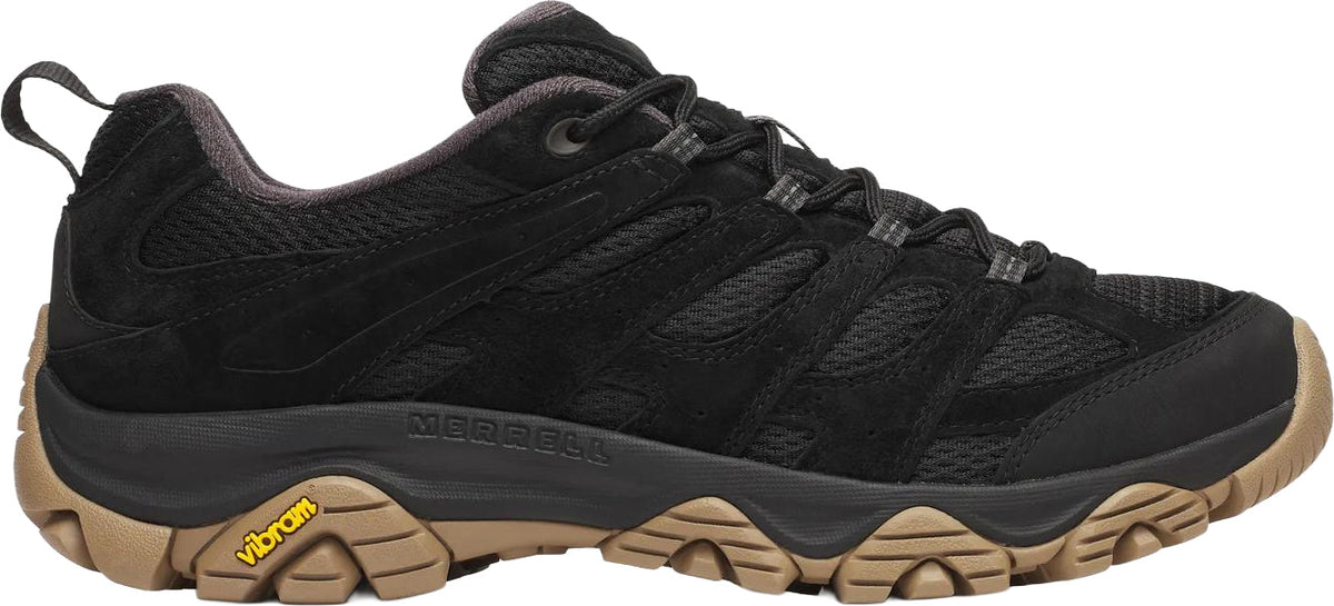 Merrell Men's Moab 3 Ready Zip Walking Shoes - Black