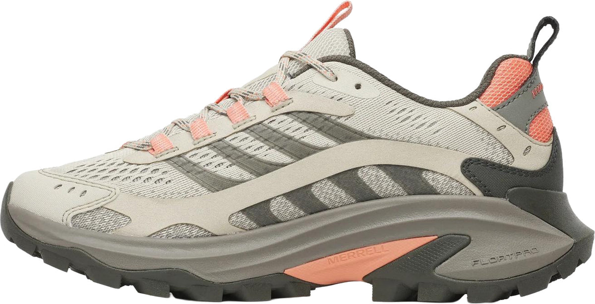 Merrell Women's Moab Speed 2 Walking Shoes - Grey