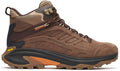 Merrell Men's Moab Speed 2 Leather Mid Waterproof Walking Boots - Brown