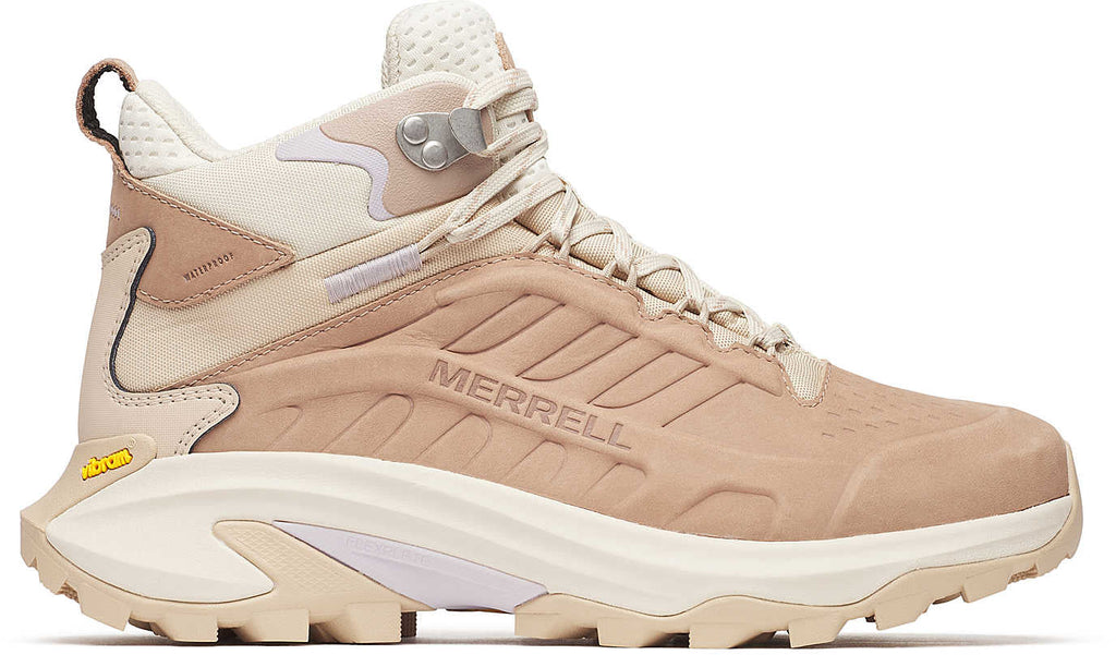 Merrell Women's Moab Speed 2 Leather Mid Waterproof Walking Boots - Pink