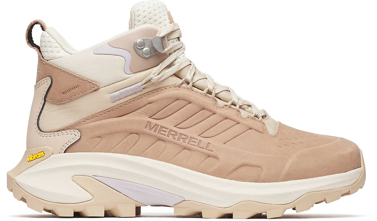 Merrell Women's Moab Speed 2 Leather Mid Waterproof Walking Boots - Pink