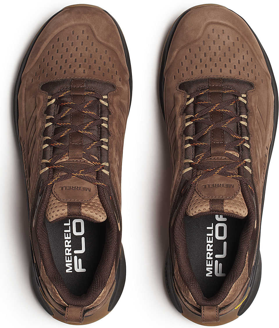 Merrell Men's Moab Speed 2 Leather Waterproof Walking Shoes - Brown
