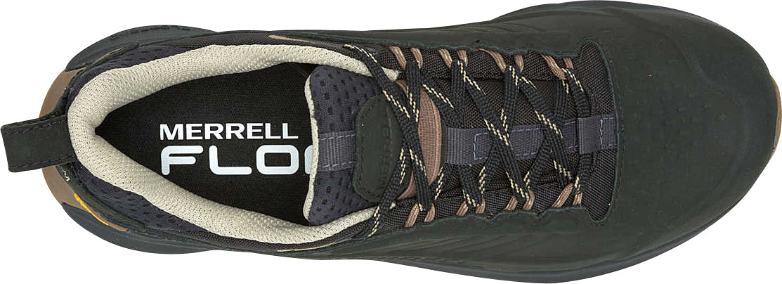 Merrell Women's Moab Speed 2 Leather Waterproof Walking Shoes - Black