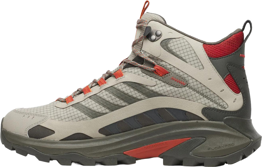 Merrell Men's Moab Speed 2 Mid GORE-TEX Walking Boots - Grey