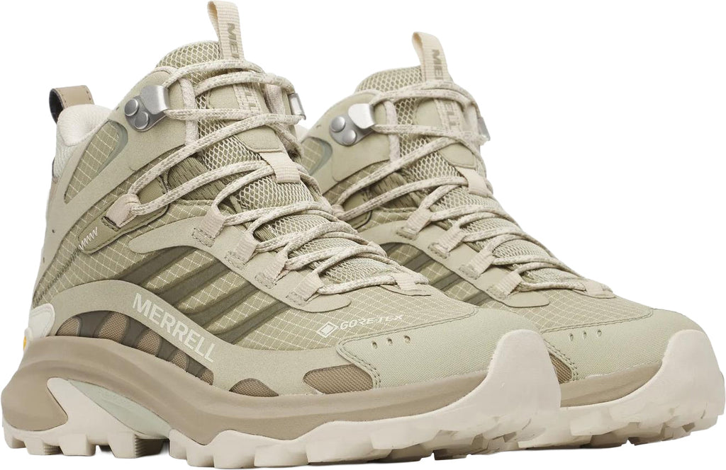 Merrell Women's Moab Speed 2 Mid GORE-TEX Walking Boots - Green