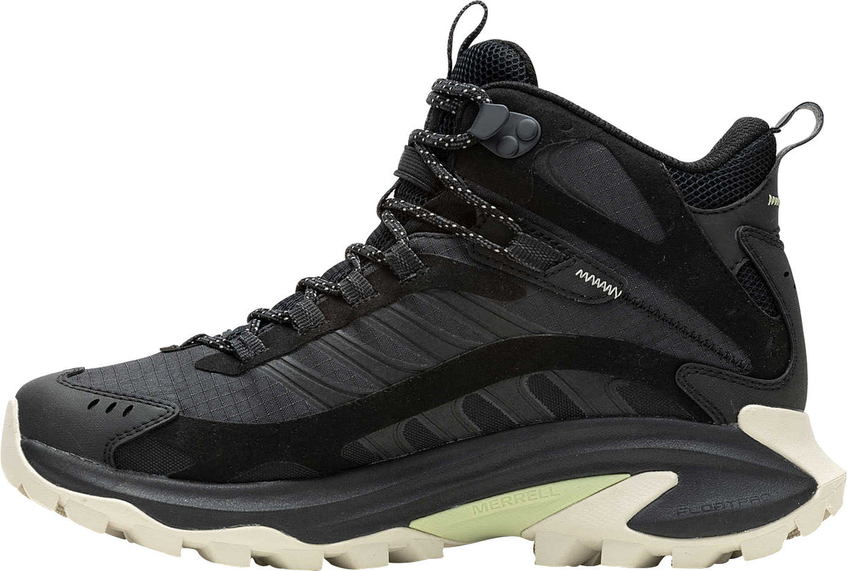 Merrell Women's Moab Speed 2 Mid GORE-TEX Walking Boots - Black