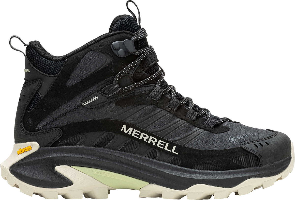 Merrell Women's Moab Speed 2 Mid GORE-TEX Walking Boots - Black