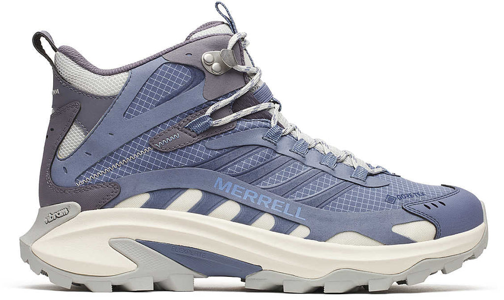 Merrell Men's Moab Speed 2 Mid GORE-TEX Walking Boots - Blue