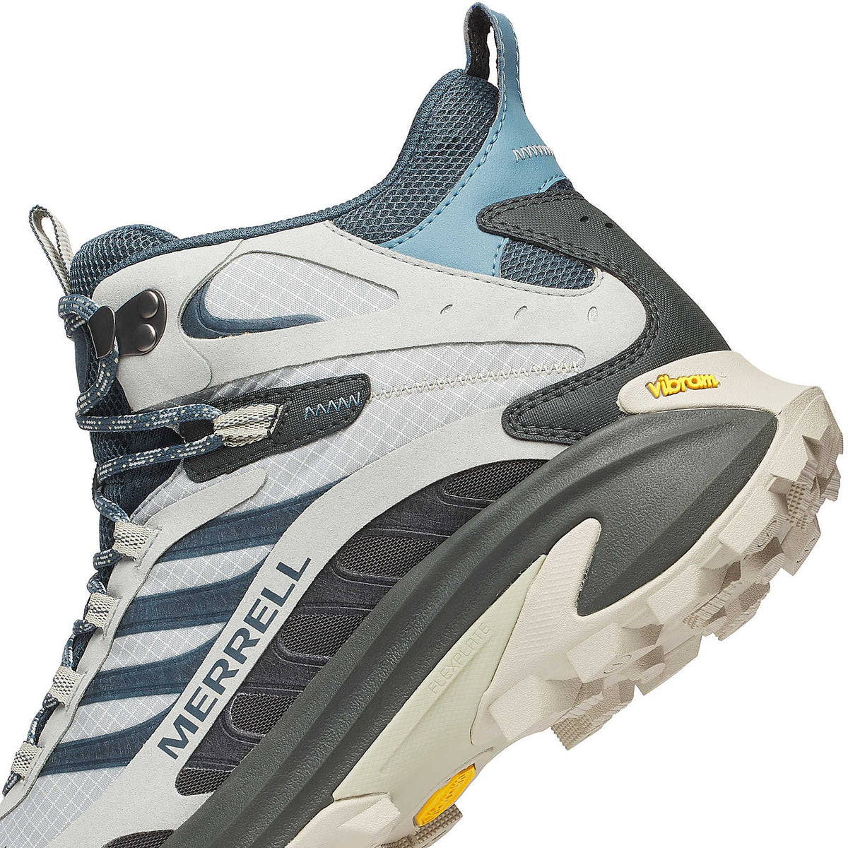 Merrell Men's Moab Speed 2 Mid GORE-TEX Walking Boots - Grey