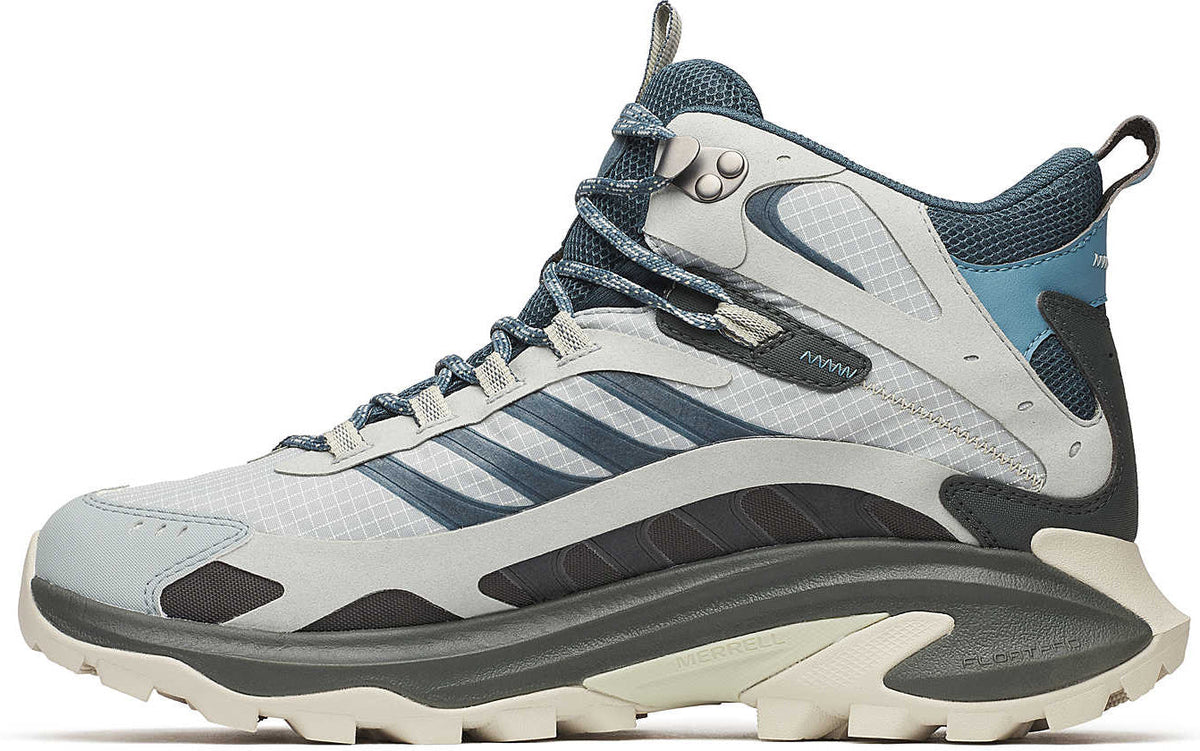 Merrell Men's Moab Speed 2 Mid GORE-TEX Walking Boots - Grey
