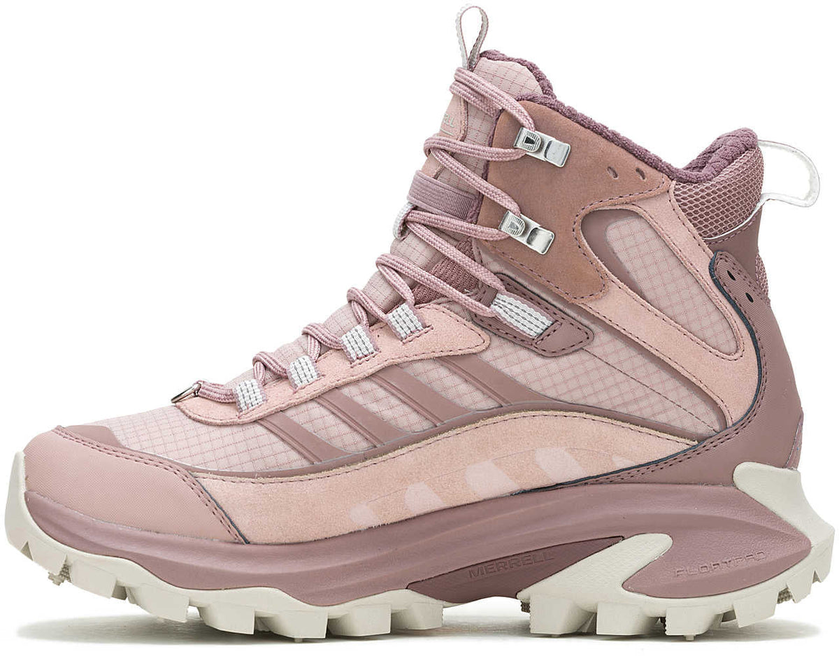 Merrell Women's Moab Speed 2 Thermo Mid Waterproof Walking Boots - Pink