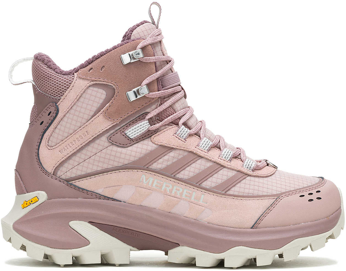Merrell Women's Moab Speed 2 Thermo Mid Waterproof Walking Boots - Pink