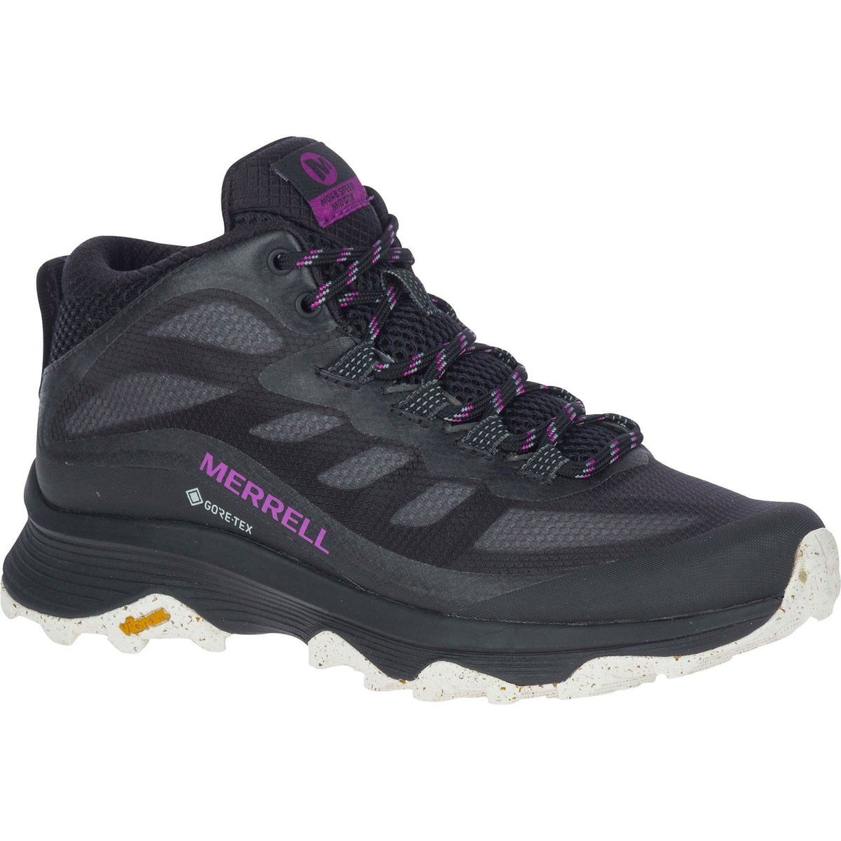 Merrell Women's Moab Speed Mid GORE-TEX Walking Boots - Black