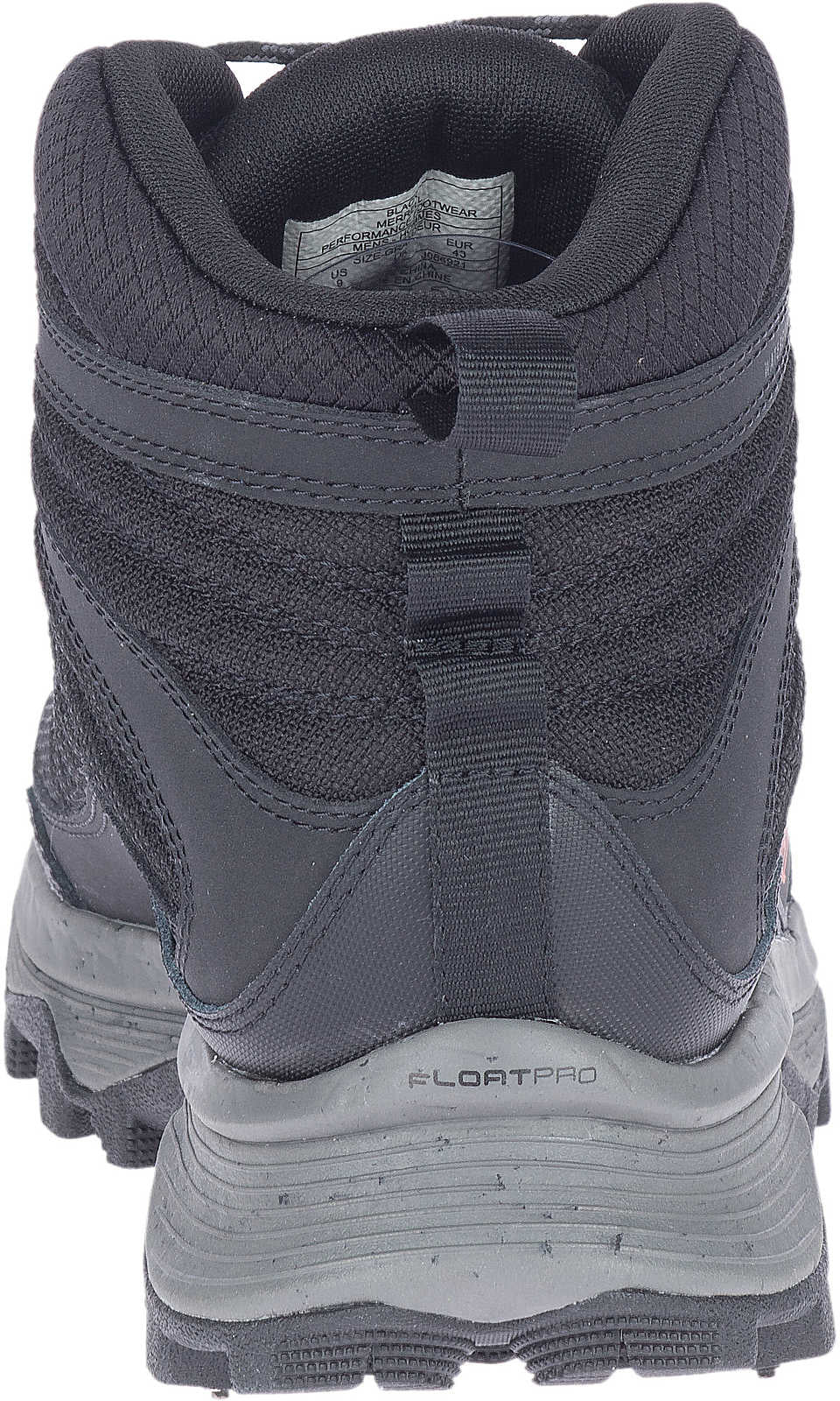Merrell Men's Moab Speed Thermo Spike Mid Waterproof Walking Boots - Black